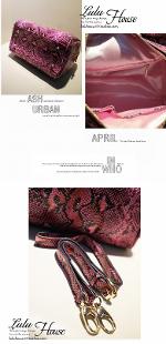 พร้อมส่ง กระเป๋าLuluhouse รุ่น L99-01p กระเป๋าหรูสไตล์เกาหลี งานคุณภาพของแท้ สวย เนี๊ยบ จากLuluhouse